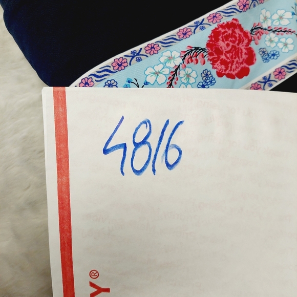 Charter Club Sleeveless Blue Floral Print Crewneck Sheath Dress P4816 - Picture 7 of 7